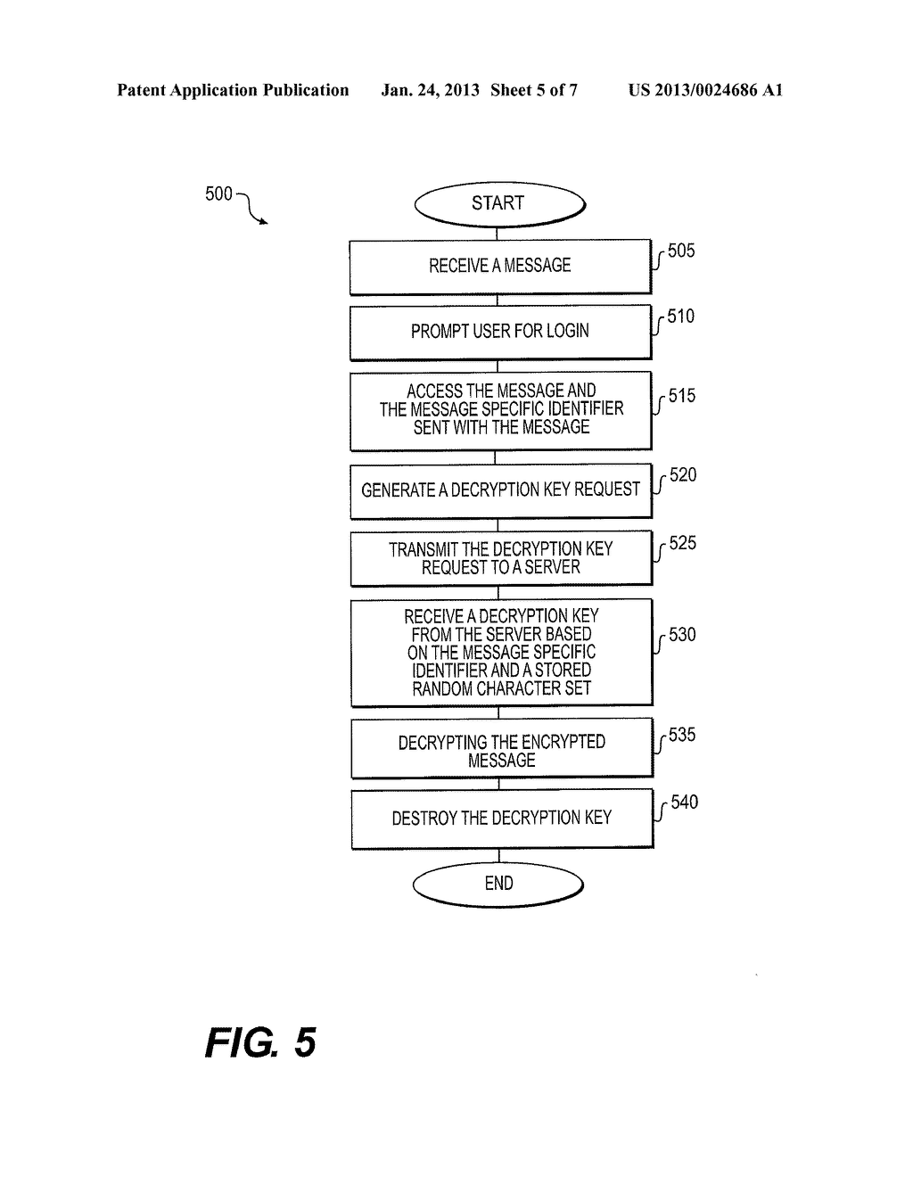 SYSTEMS AND METHODS FOR SECURE COMMUNICATION USING A COMMUNICATION     ENCRYPTION BIOS BASED UPON A MESSAGE SPECIFIC IDENTIFIER - diagram, schematic, and image 06