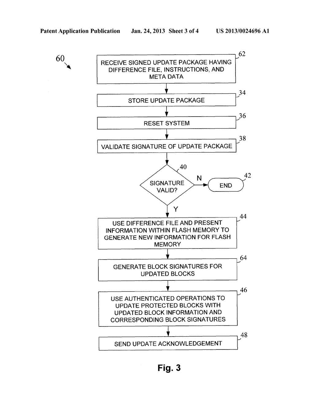 METHOD AND APPARATUS FOR FLASH UPDATES WITH SECURE FLASH - diagram, schematic, and image 04