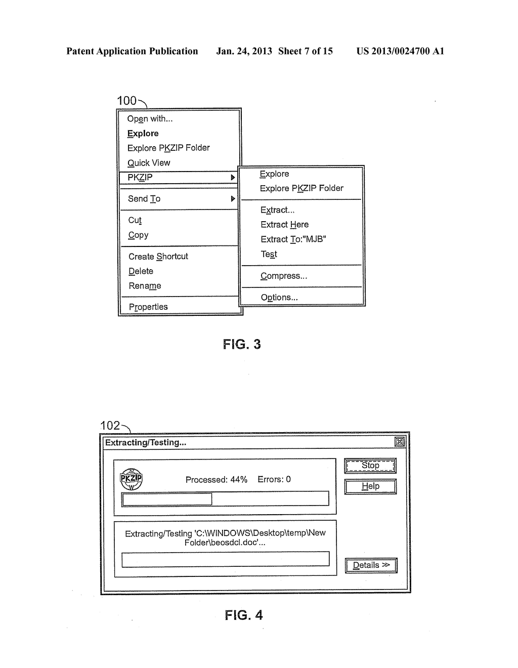 SYSTEM AND METHOD FOR MANIPULATING AND MANAGING COMPUTER ARCHIVE FILES - diagram, schematic, and image 08