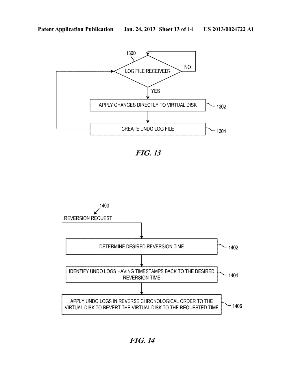 VIRTUAL DISK REPLICATION USING LOG FILES - diagram, schematic, and image 14