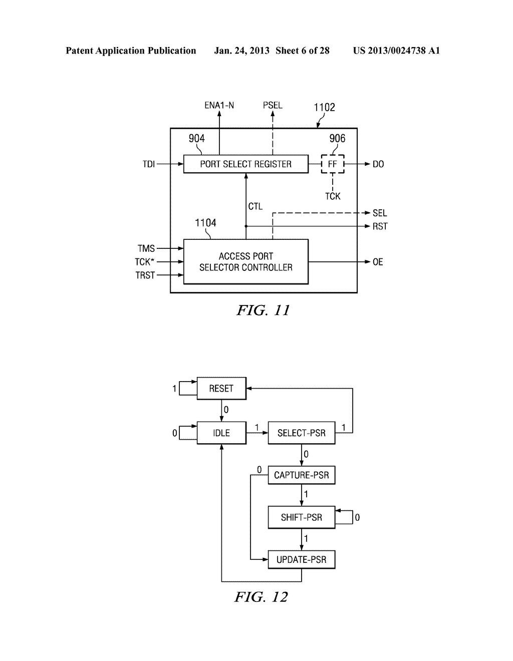 METHOD AND APPARATUS FOR DEVICE ACCESS PORT SELECTION - diagram, schematic, and image 07