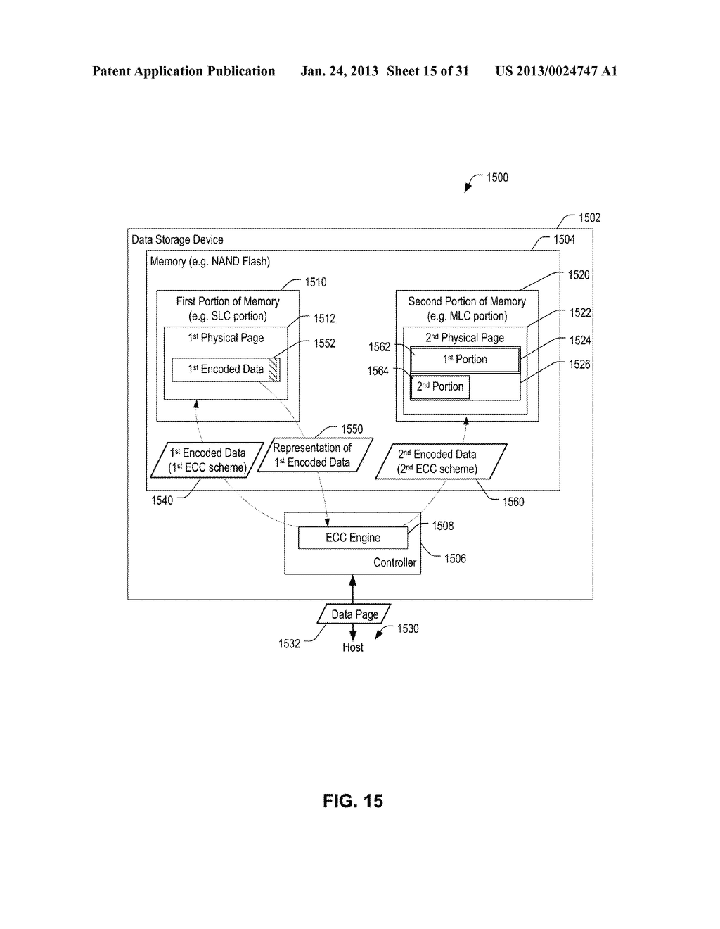 SYSTEMS AND METHODS OF STORING DATA - diagram, schematic, and image 16