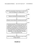 COMPUTER IMPLEMENTED METHODS AND APPARATUS FOR PRESENTATION OF FEED ITEMS     IN AN INFORMATION FEED TO BE DISPLAYED ON A DISPLAY DEVICE diagram and image