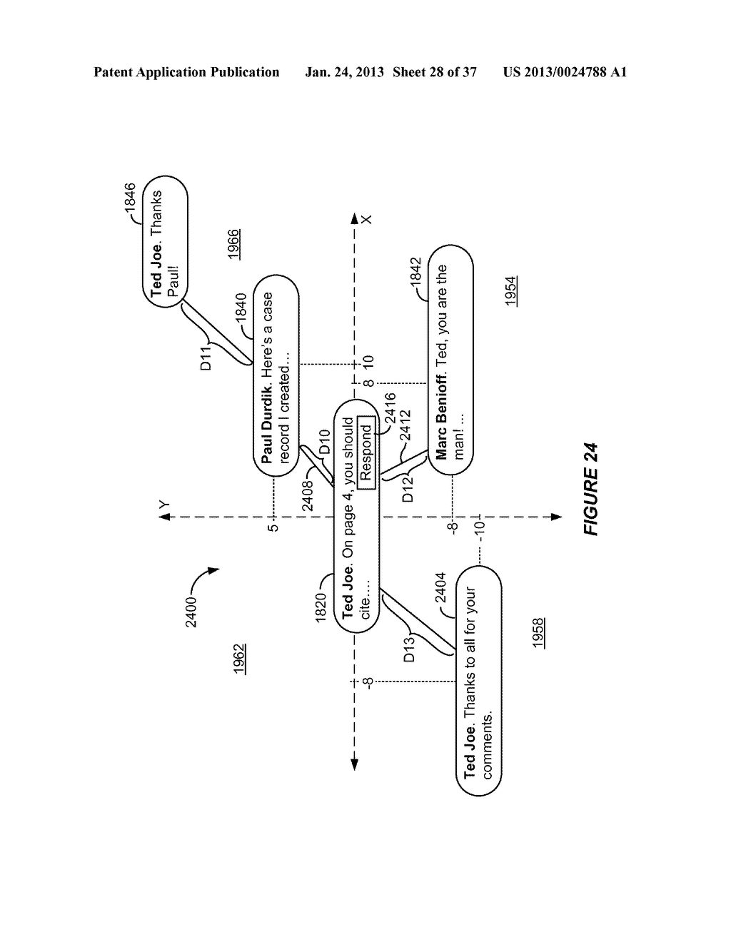 COMPUTER IMPLEMENTED METHODS AND APPARATUS FOR PRESENTATION OF FEED ITEMS     IN AN INFORMATION FEED TO BE DISPLAYED ON A DISPLAY DEVICE - diagram, schematic, and image 29