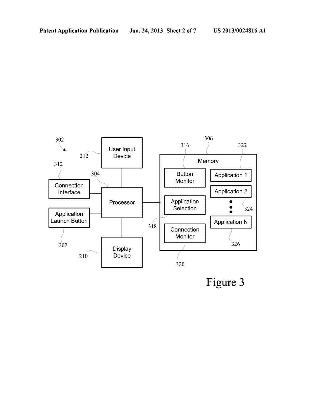 Connection Status Based Application Launch System - diagram, schematic, and image 03