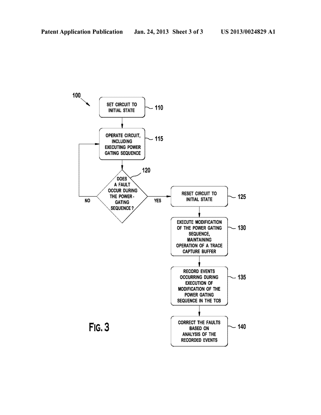 METHOD AND CIRCUITRY FOR DEBUGGING A POWER-GATED CIRCUIT - diagram, schematic, and image 04