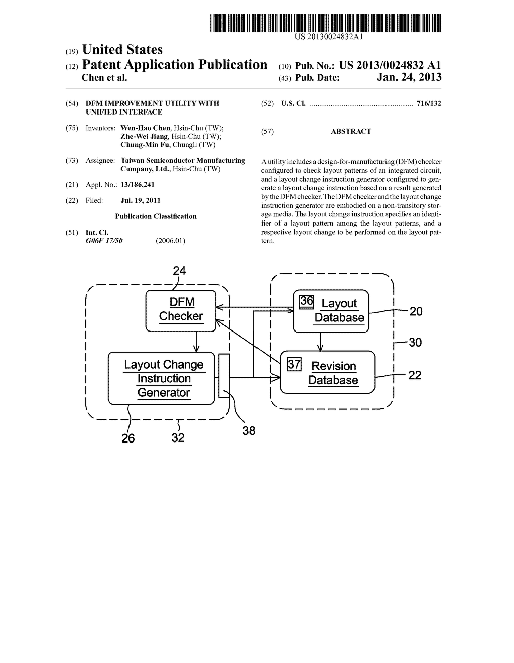 DFM Improvement Utility with Unified Interface - diagram, schematic, and image 01