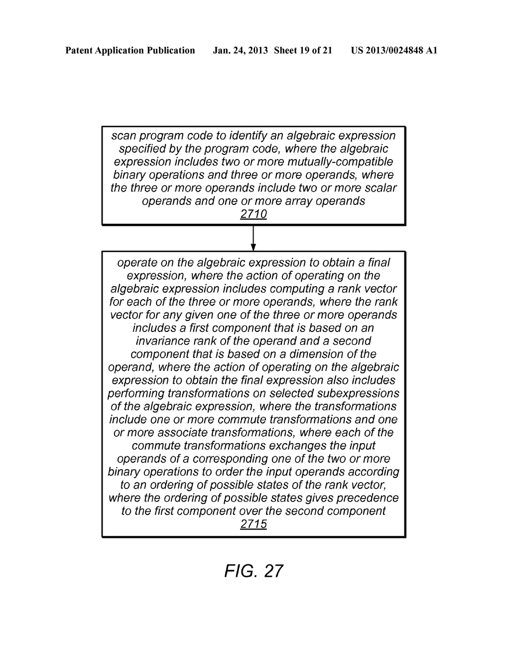 Rearrangement of Algebraic Expressions Based on Operand Ranking Schemes - diagram, schematic, and image 20