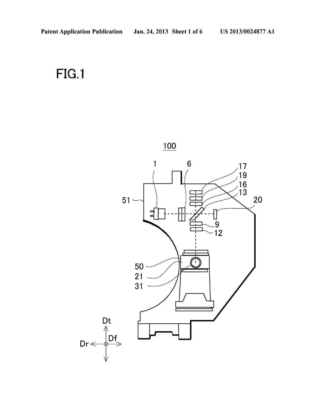 OBJECTIVE LENS HOLDER, OBJECTIVE LENS DRIVING DEVICE USING THE SAME,     OPTICAL PICKUP DEVICE, AND METHOD FOR MANUFACTURING OBJECTIVE LENS     DRIVING DEVICE - diagram, schematic, and image 02