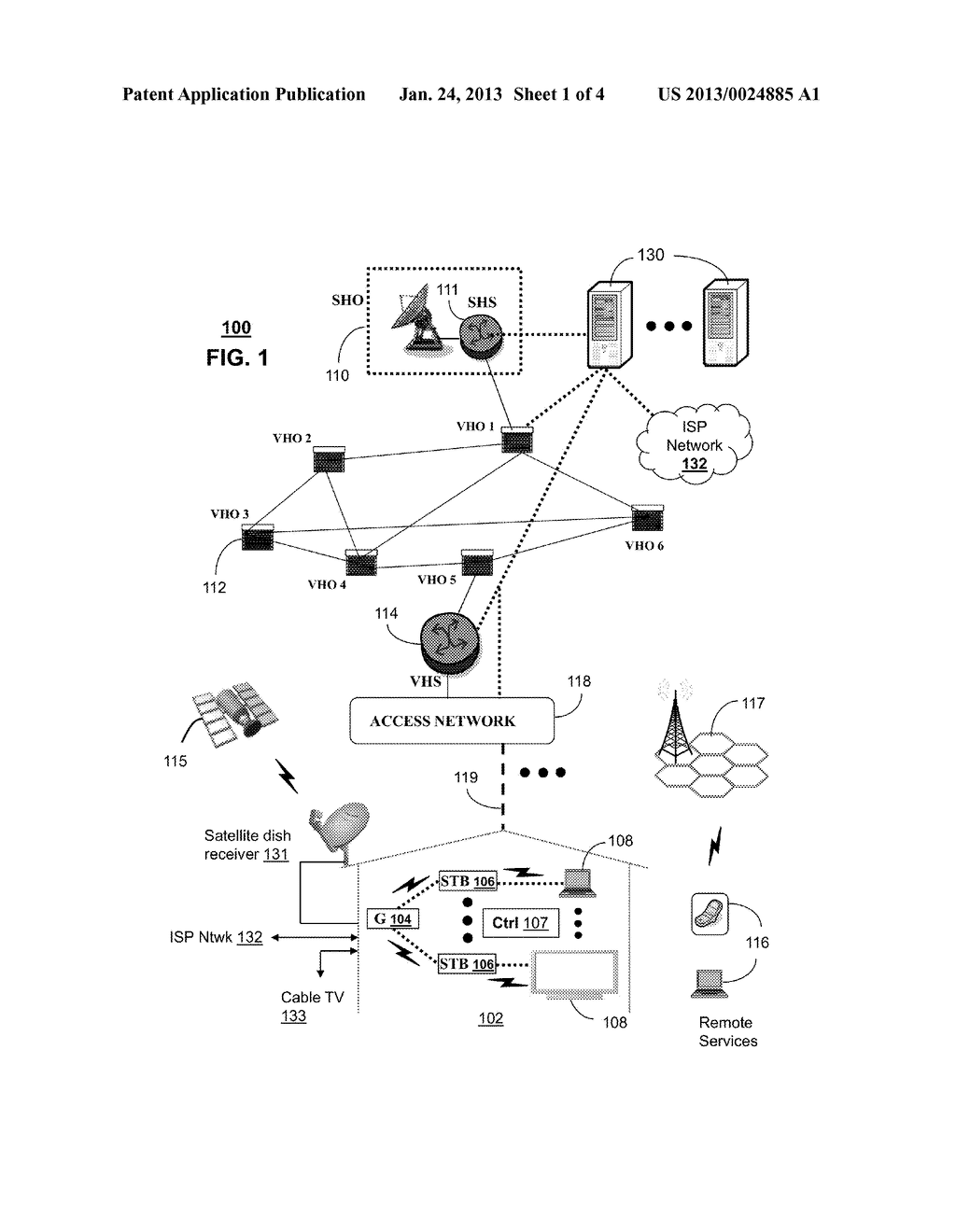 WATERMARKED MEDIA CONTENT IN IPTV OR iTV NETWORKS - diagram, schematic, and image 02