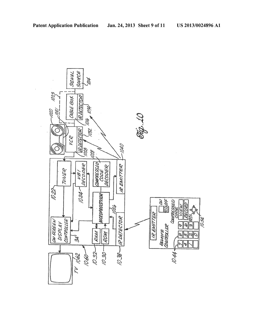 SYSTEM AND METHOD FOR GENERATING VIDEO TAPING REMINDERS - diagram, schematic, and image 10