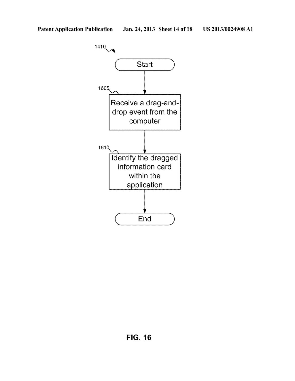 SYSTEM AND METHOD FOR APPLICATION-INTEGRATED INFORMATION CARD SELECTION - diagram, schematic, and image 15