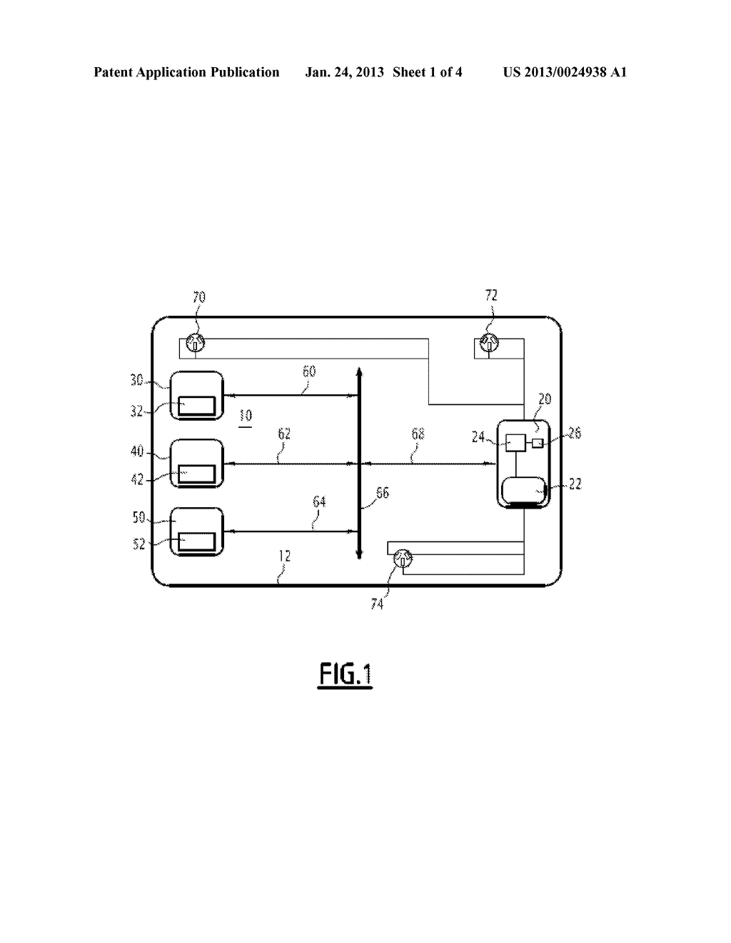 SYSTEM AND METHOD FOR SECURING DATA TO BE PROTECTED OF A PIECE OF     EQUIPMENT - diagram, schematic, and image 02