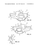 EAR PROTECTOR FOR A HOCKEY OR LACROSSE HELMET diagram and image