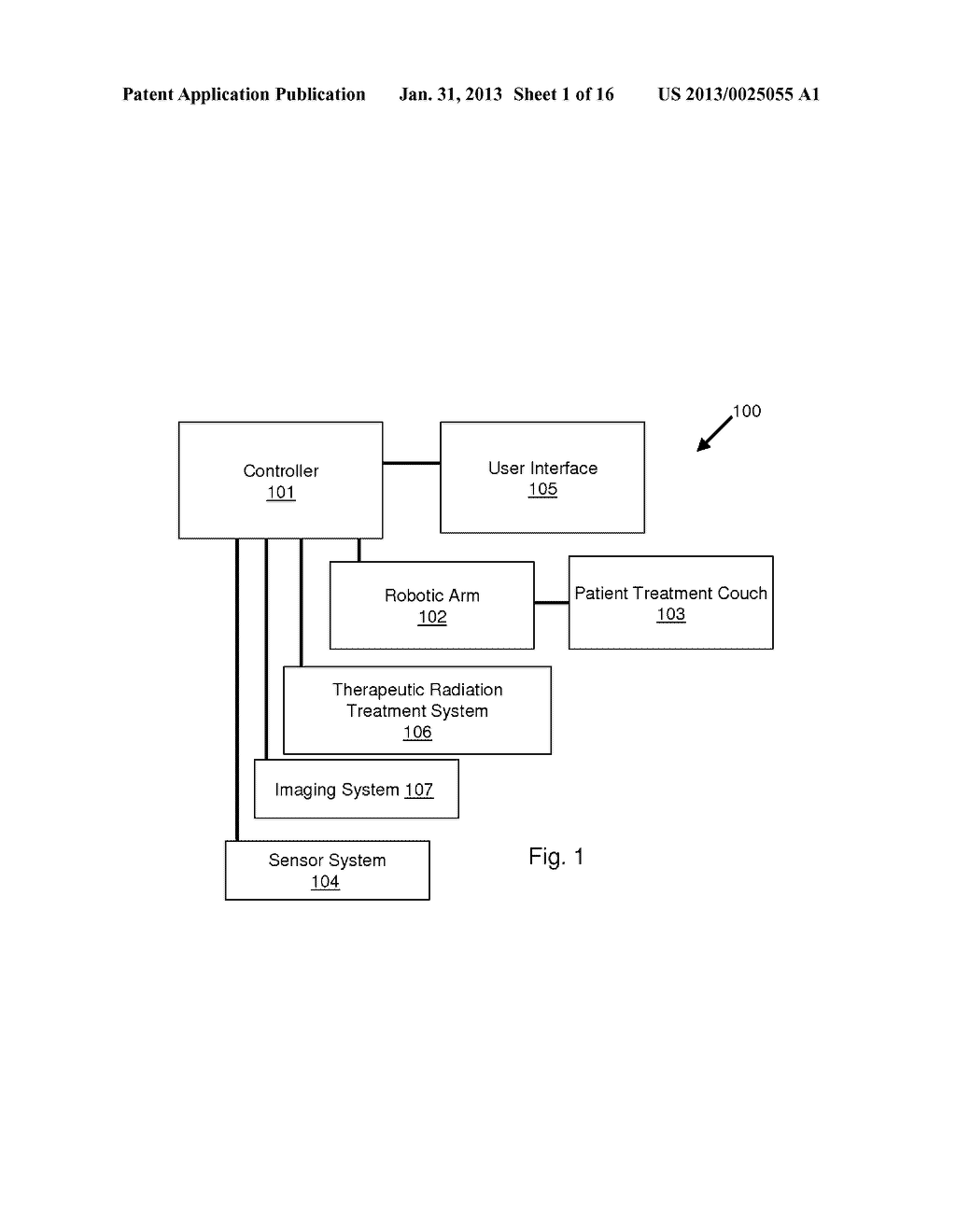 ROBOTIC ARM FOR PATIENT POSITIONING ASSEMBLY - diagram, schematic, and image 02