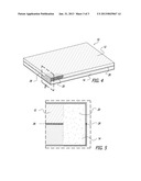 COVER FOR REDUCING VOC EMISSIONS FROM A FOAM PAD diagram and image