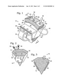 POROUS MATERIAL FOR INSERTION CLEANING OF INSTRUMENTS diagram and image