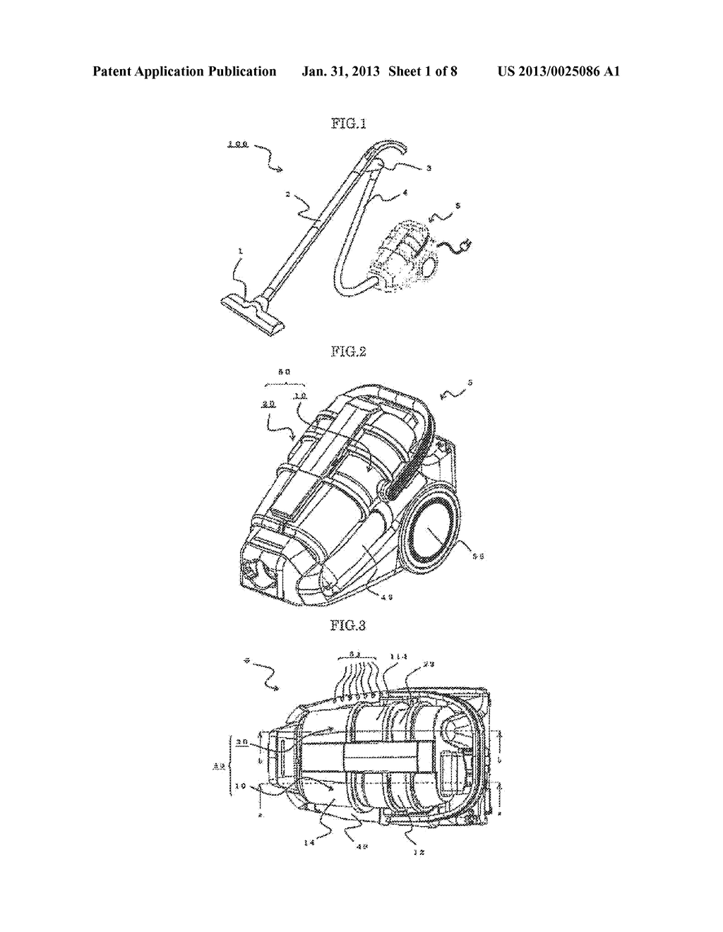 CYCLONE SEPARATOR AND VACUUM CLEANER - diagram, schematic, and image 02