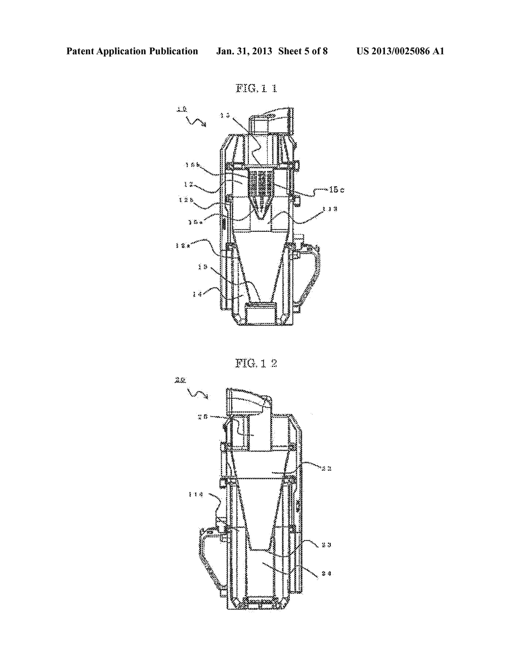 CYCLONE SEPARATOR AND VACUUM CLEANER - diagram, schematic, and image 06