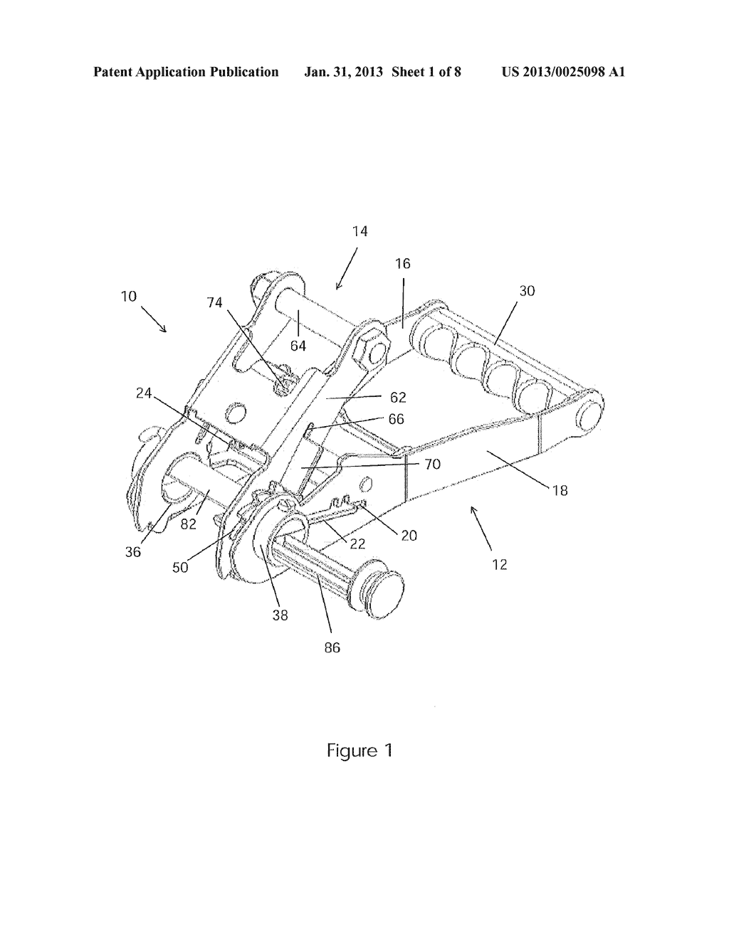 RATCHET STRAP TENSIONER - diagram, schematic, and image 02