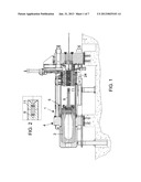 DEVICE FOR APPLICATION TO METAL MATERIAL EXTRUDING PRESS ASSEMBLIES FOR     QUICKLY REPLACING A HEEL ELEMENT AND/OR A SLOTTED TIE-ROD ELEMENT IN THE     PRESS ASSEMBLIES diagram and image