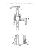 BOTTLE WITH INTEGRAL SUPPLY TUBE diagram and image