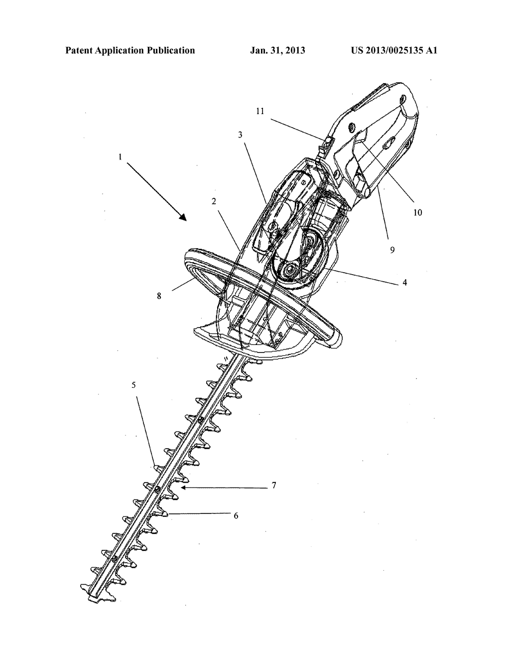 HEDGE TRIMMER - diagram, schematic, and image 02