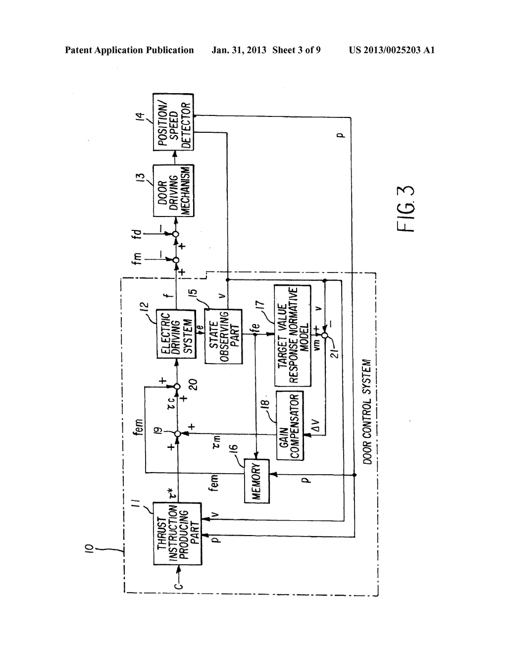 CONTROL DEVICE FOR ELECTRICALLY DRIVEN DOOR - diagram, schematic, and image 04