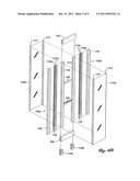 Pre-assembled internal shear panel diagram and image