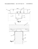 DECKING SYSTEM WITH HIDDEN DOVETAIL FASTENER diagram and image