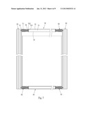 MODULAR DOOR CASE FOR BATHING ENCLOSURE diagram and image