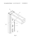 MODULAR DOOR CASE FOR BATHING ENCLOSURE diagram and image