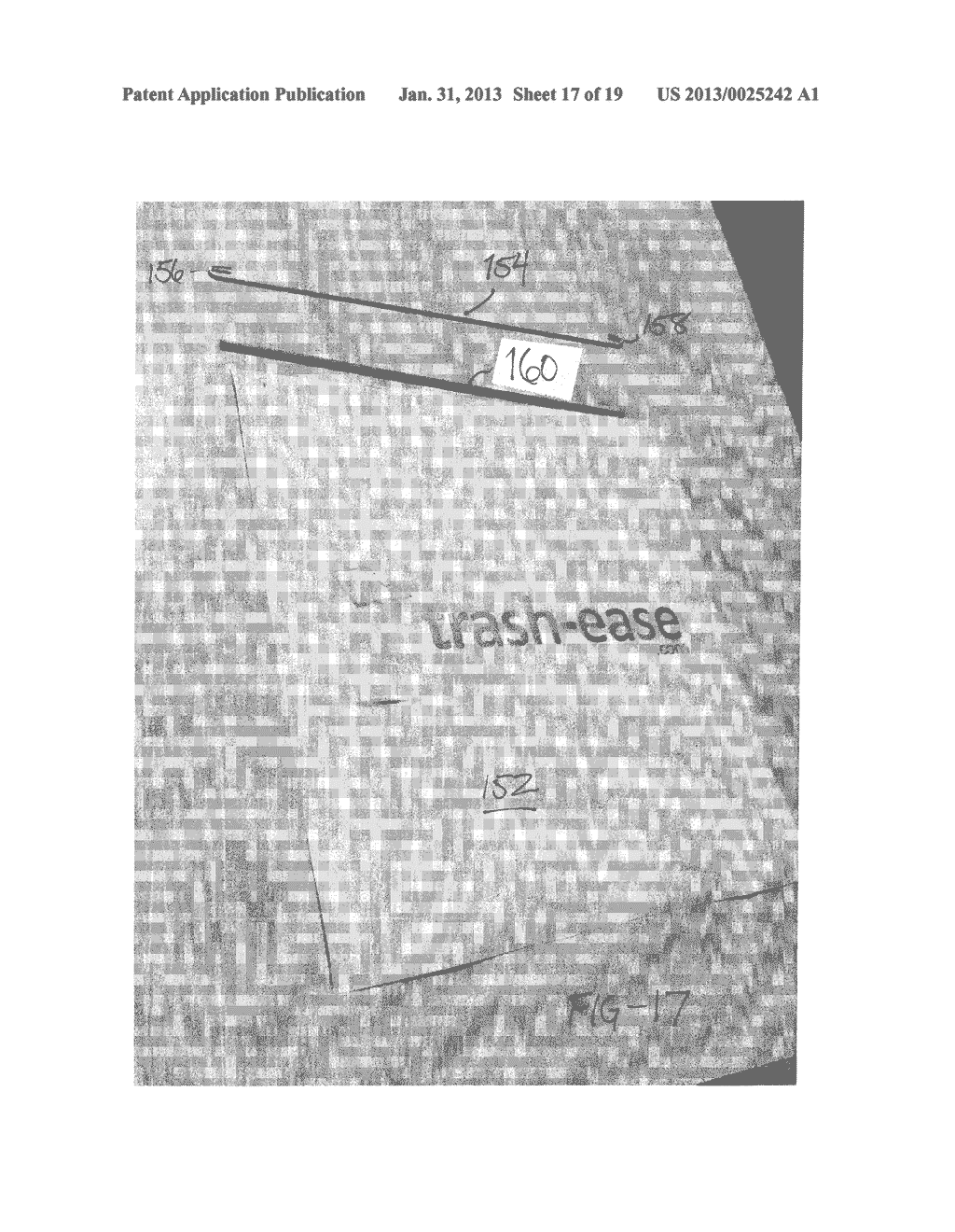 BAG-SUPPORTING FRAME APPARATUS WHICH IS MOUNTABLE ON A SUBSTRATE, AND     METHOD OF USING SAME - diagram, schematic, and image 18