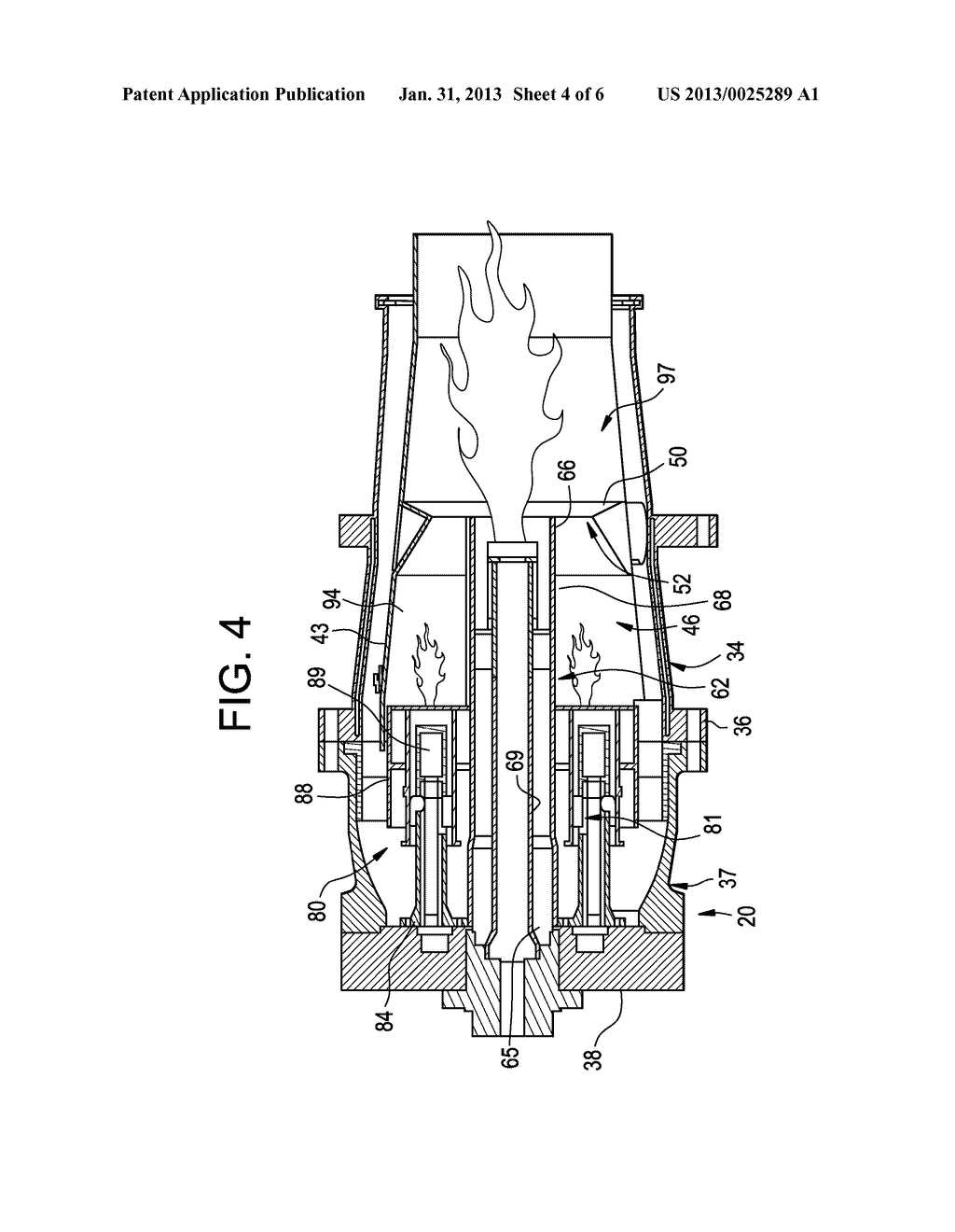 COMBUSTOR PORTION FOR A TURBOMACHINE AND METHOD OF OPERATING A     TURBOMACHINE - diagram, schematic, and image 05