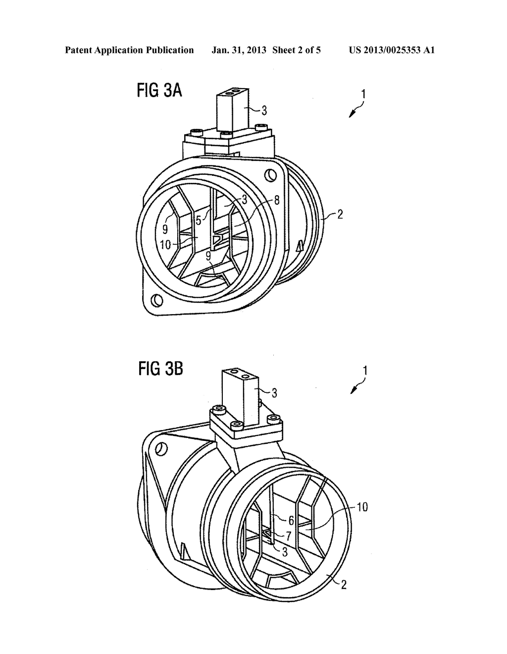 Air Mass Flowmeter - diagram, schematic, and image 03