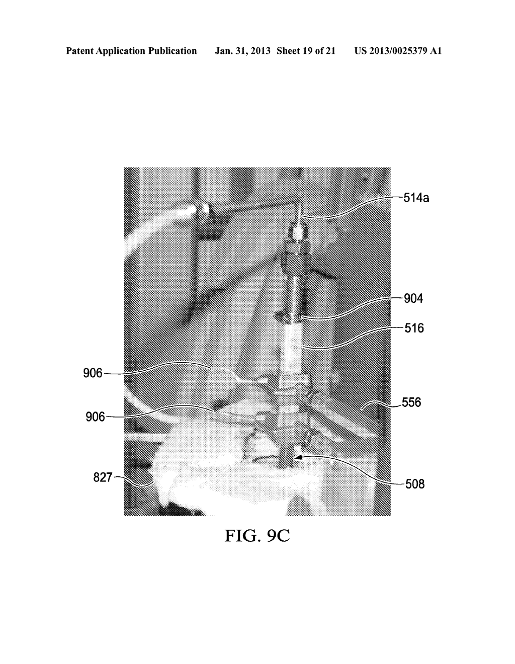 GLASS SAMPLING APPARATUS AND METHOD FOR USING SAME TO OBTAIN A GLASS     SAMPLE FROM A GLASS MELTING VESSEL - diagram, schematic, and image 20