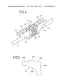 ADJUSTING DEVICE HAVING AN ADJUSTING MECHANISM ARRANGED ON A GUIDE RAIL diagram and image