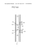 ADJUSTING DEVICE HAVING AN ADJUSTING MECHANISM ARRANGED ON A GUIDE RAIL diagram and image