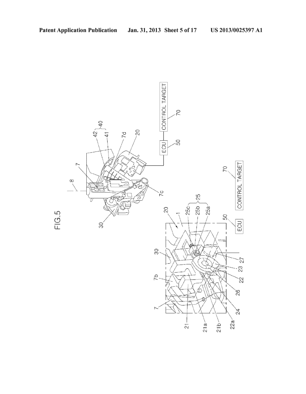 INTEGRATED CONTROL SHIFT LEVER DEVICE - diagram, schematic, and image 06