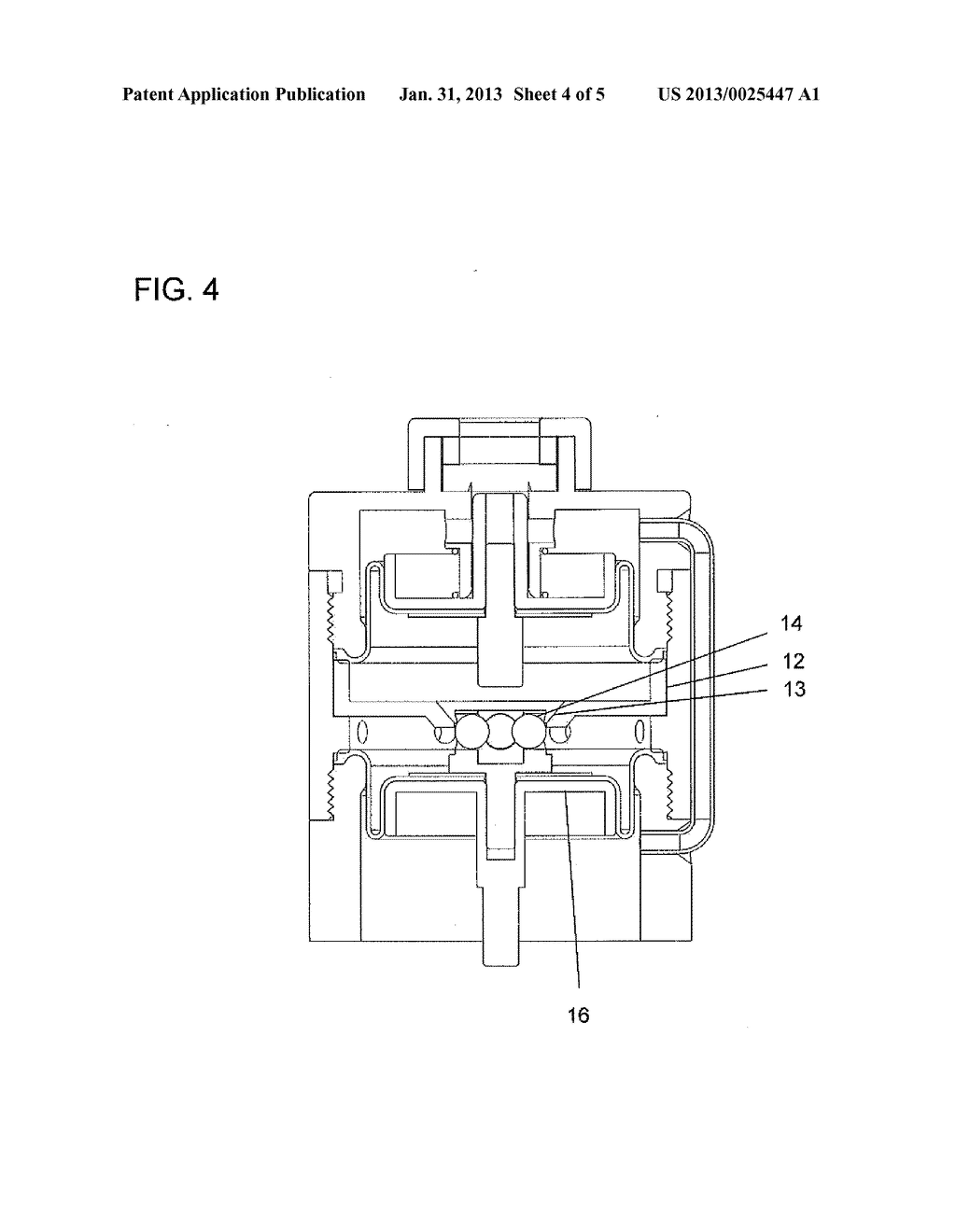 Fluid Pressure Actuating Mechanism with Mechanical Lock - diagram, schematic, and image 05