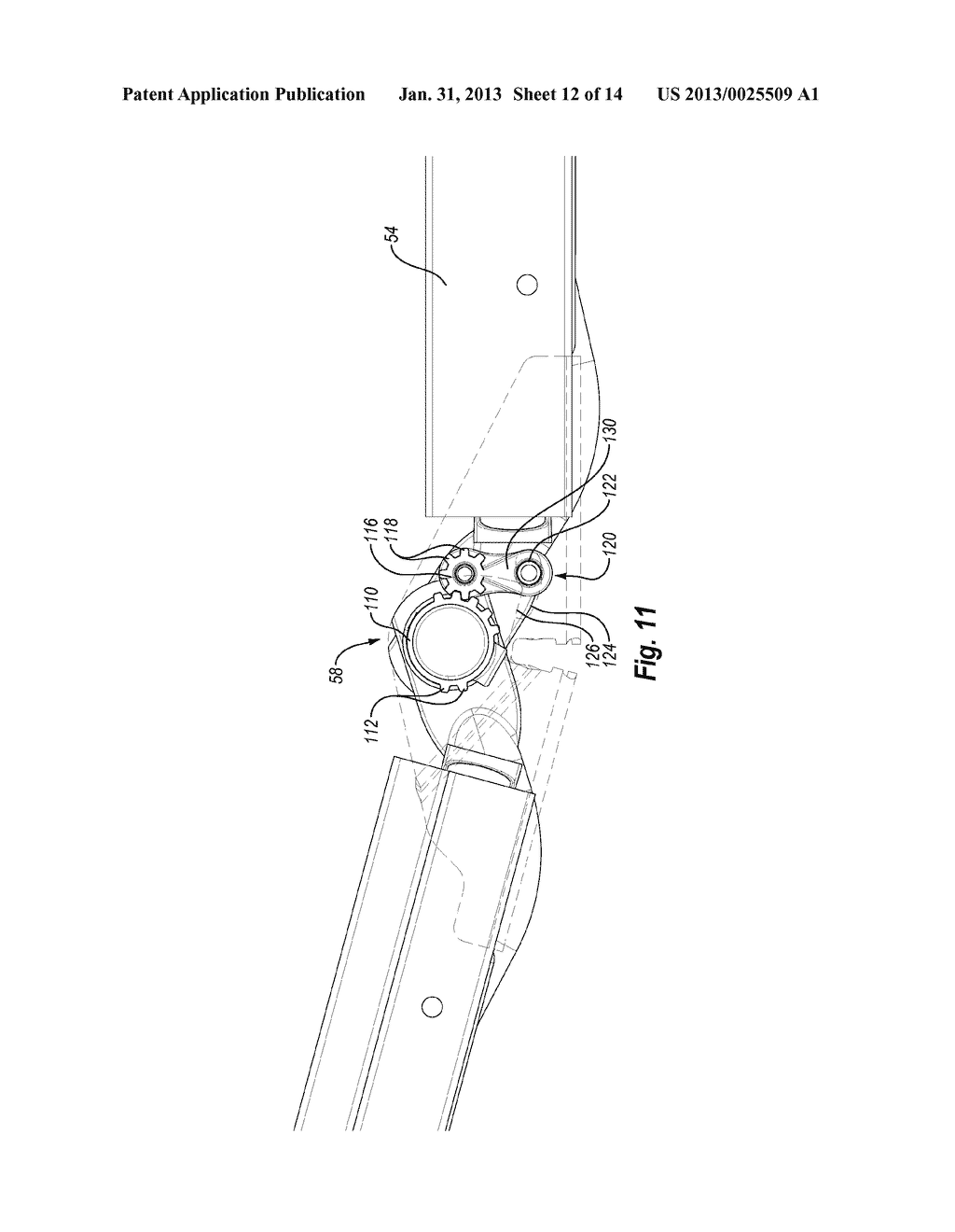 FOLDING TABLE WITH LOCKING MECHANISM - diagram, schematic, and image 13