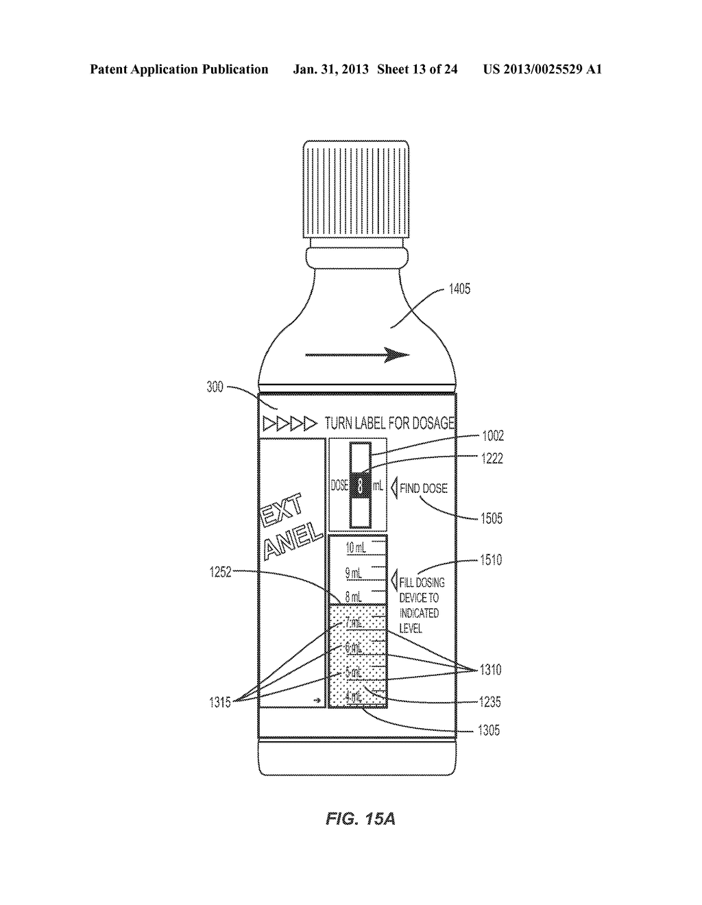 Illustrative Label Measurement System For A Container - diagram, schematic, and image 14