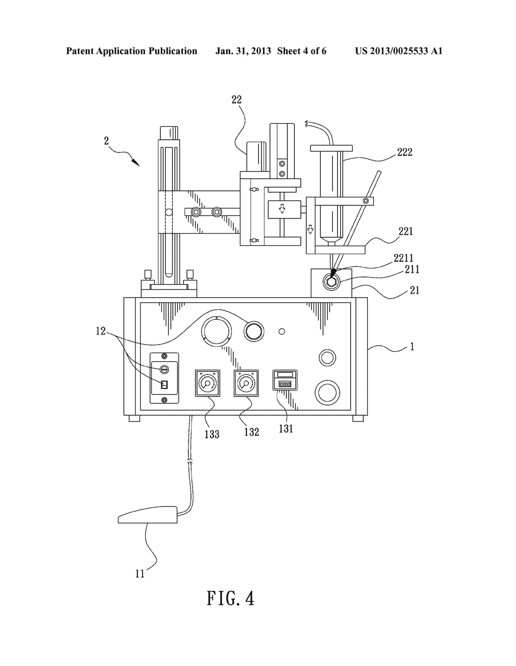APPARATUS AND METHOD FOR COLORING RECOGNIZABLE TOOL BIT - diagram, schematic, and image 05