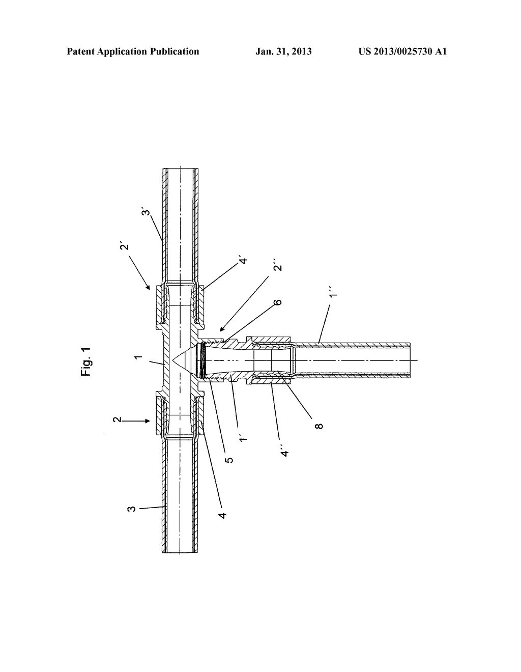 DOMESTIC SERVICE PIPE SYSTEM AND USE THEREOF - diagram, schematic, and image 02