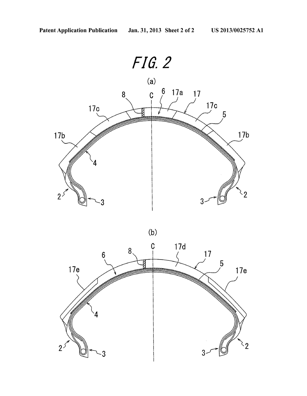 PNEUMATIC TIRE FOR A MOTORCYCLE - diagram, schematic, and image 03