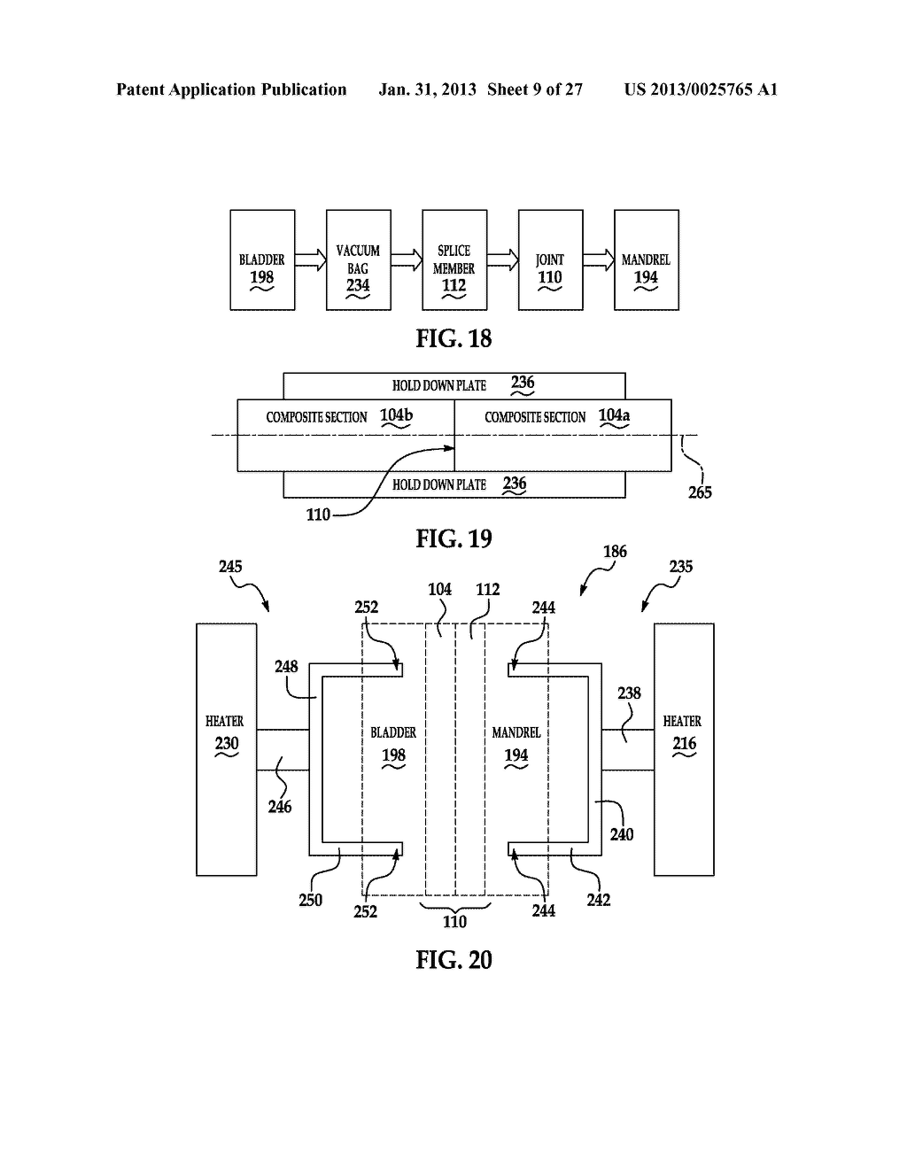 METHOD FOR JOINING COMPOSITE STRUCTURAL MEMBERS USING THERMAL SPREADER - diagram, schematic, and image 10