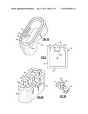 PLATFORM INTERCONNECTED WITH MID-BODY CORE INTERFACE FOR MOLDING AIRFOIL     PLATFORMS diagram and image