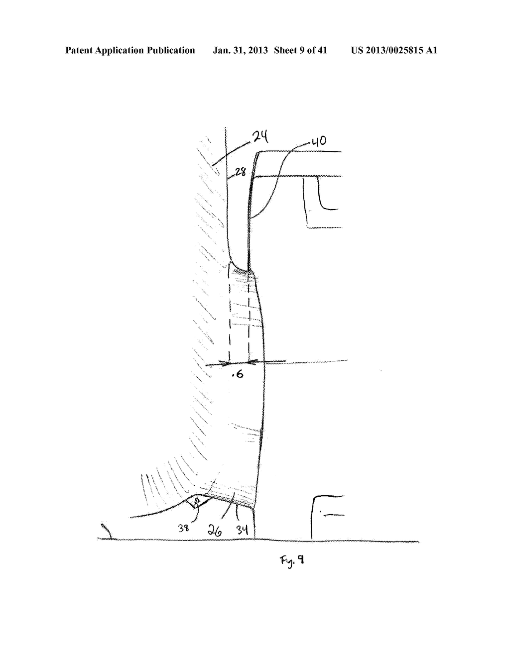 DOWN SPRUE CORE FOR USE IN CASTING RAILCAR COUPLER KNUCKLES - diagram, schematic, and image 10