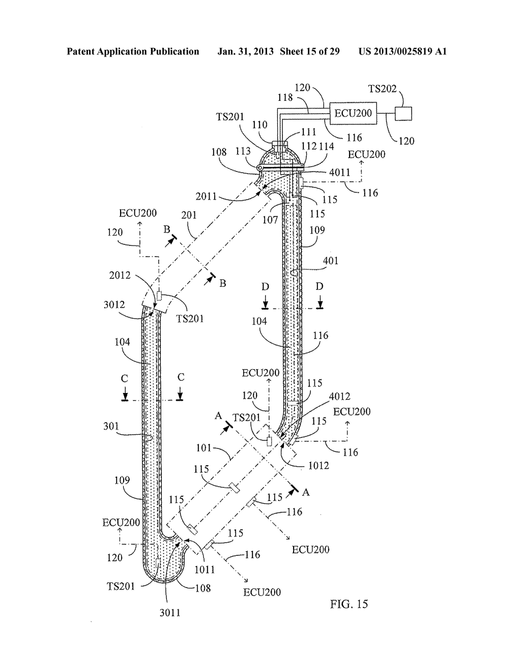 CLOSE-LOOP TEMPERATURE EQUALIZATION DEVICE HAVING SINGLE-FLOWPATH HEAT     RELEASING DEVICE - diagram, schematic, and image 16