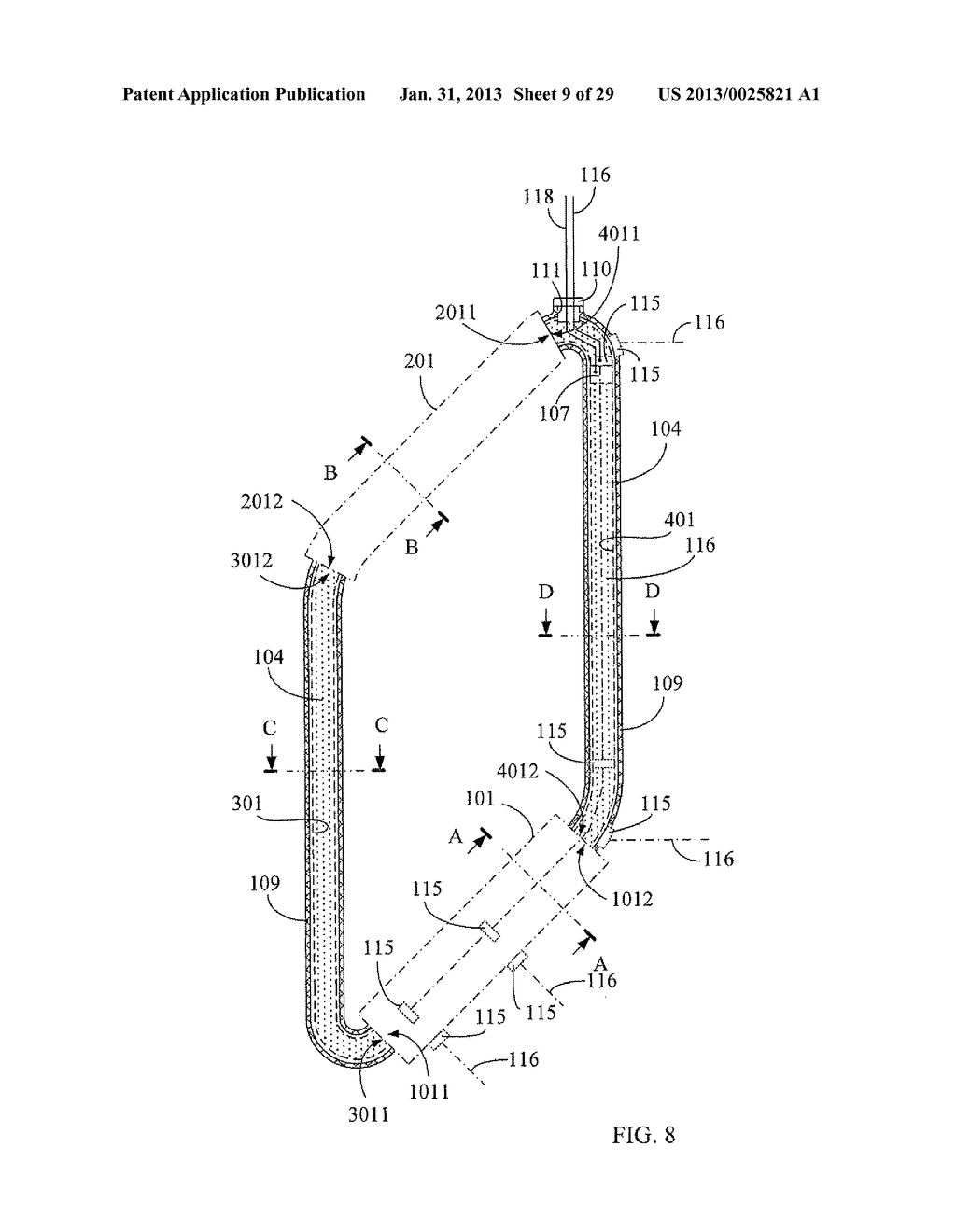 CLOSE-LOOP TEMPERATURE EQUALIZATION DEVICE HAVING HEAT RELEASING DEVICE     STRUCTURED BY MULTIPLE FLOWPATH - diagram, schematic, and image 10